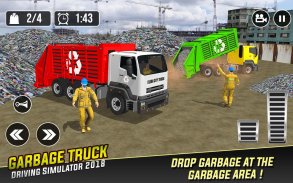 Garbage Truck Driving Games 3D screenshot 3