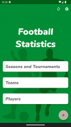 Football Statistics screenshot 1