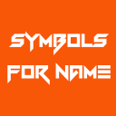 Symbols For Name Icon