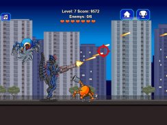 Robot Dino T-Rex Attack screenshot 1