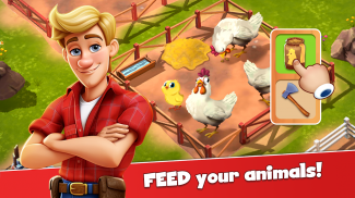 Happy Town Farm - Ücretsiz Çiftlik Oyunları screenshot 2