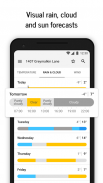 Forecaster - visual, accurate weather for the week screenshot 4