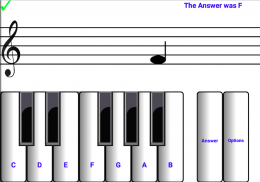 ¼ learn sight read music notes - piano sheet tutor screenshot 0