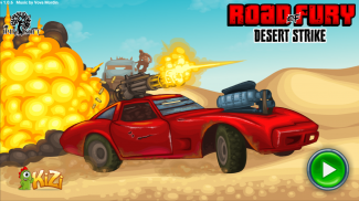 Road of Fury : Road of Rampage : Car Shooting Game screenshot 0
