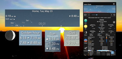 Astro Clock Widget