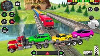 Crazy Truck Transport Car Game screenshot 0