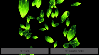 3D Crystals Particles Live Wallpaper screenshot 17