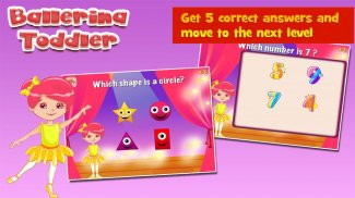 Ballerina Games for Toddlers screenshot 5