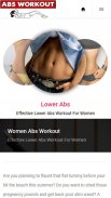 Women Abs Workout screenshot 3
