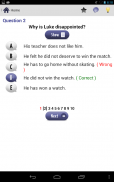 English Reading Practice Test screenshot 8