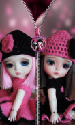 Cute Dolls Lock - Zipper screenshot 1