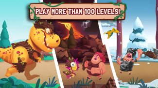 Dino Bash - Dinosaurs v Cavemen Tower Defense Wars screenshot 11