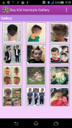 Boy Kid Hairstyle Gallery screenshot 1