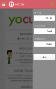 YoCutie - 100% Bedava. The #real Dating App. screenshot 7