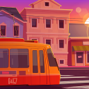 Idle Train Station Tycoon : Money Clicker Inc. Icon