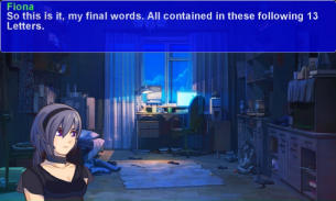 13 Letters - Dark Visual Novel screenshot 0