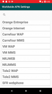 Worldwide APN Settings screenshot 5