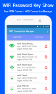 WiFi password master key show - WiFi Auto Connect screenshot 1