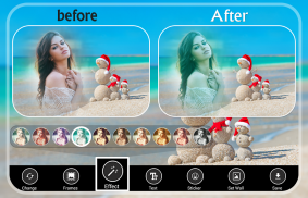 Beach Photo Frames - dp status screenshot 2