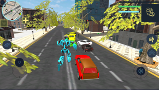 Supercar Robot Car Super Transform Futuristic Wars screenshot 0