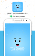 Cambiador de voz Funny App screenshot 7