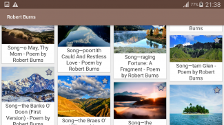 Robert Burns Poems screenshot 12