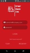 Driver Checklist screenshot 0