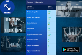 100 Rutinas para GYM PRO screenshot 6