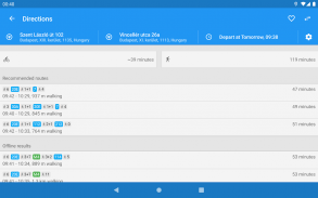 menetrend.app - Public Transit screenshot 10