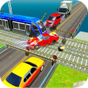 Railroad Crossing Mania: Mega Train Passing 3D Icon