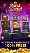 Royal Jackpot Casino - Free Las Vegas Slots Games screenshot 1