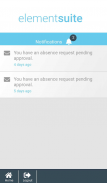 elementsuite Notifications screenshot 1
