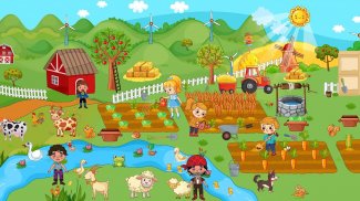 Pretend Play Farm Village Life screenshot 1