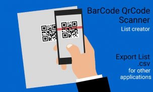 BarCode Scan List screenshot 0