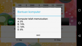Kuis Millionaire Indonesia screenshot 2