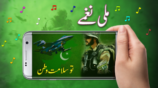 Pakistani Mili Naghmay 2021: Audio Mp3 Songs screenshot 0