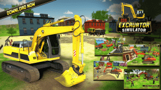 Heavy Excavator Simulator 2018 - Dump Truck Games screenshot 7