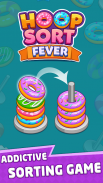 Hoop Sort Fever : Color Stack screenshot 2