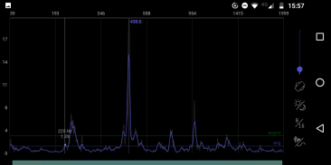 Spectrum RTA - audio analyzing screenshot 1