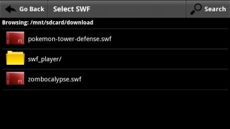 SWF 플레이어 screenshot 0