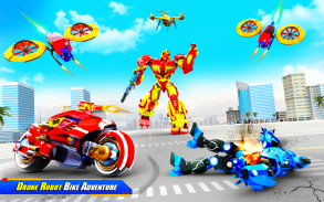 Tiger Robot Moto Bike Game screenshot 7