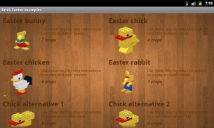 Brick Easter examples screenshot 7