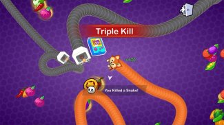 Worms Merge: jogo idle&io zone screenshot 7