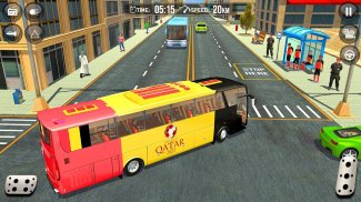 Uphill Coach Bus Simulateur de conduite 2018 screenshot 0