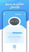 VPN Robot - الوكالة  VPN بمجان screenshot 1
