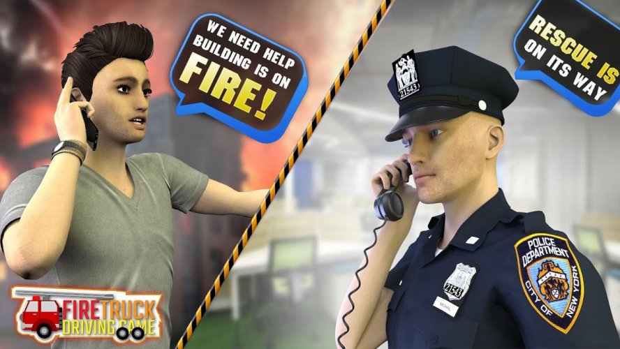 City Firefighter Truck Driving Rescue Simulator 3d 2 0 Download Android Apk Aptoide