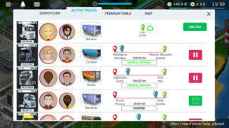 Virtual Truck Manager - Tycoon trucking company screenshot 2
