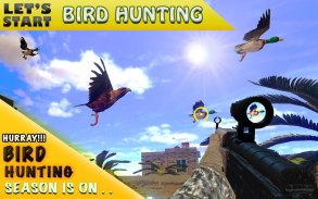 Bird Hunting: Desierto Sniper screenshot 2