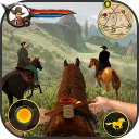 Cowboy Horse Riding Simulation : Gun of wild west Icon