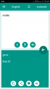 Icelandic-English Translator screenshot 2